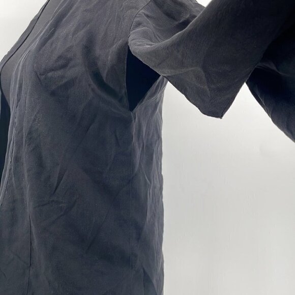 Winter Kate silk black condor cape sz small - Picture 3 of 8